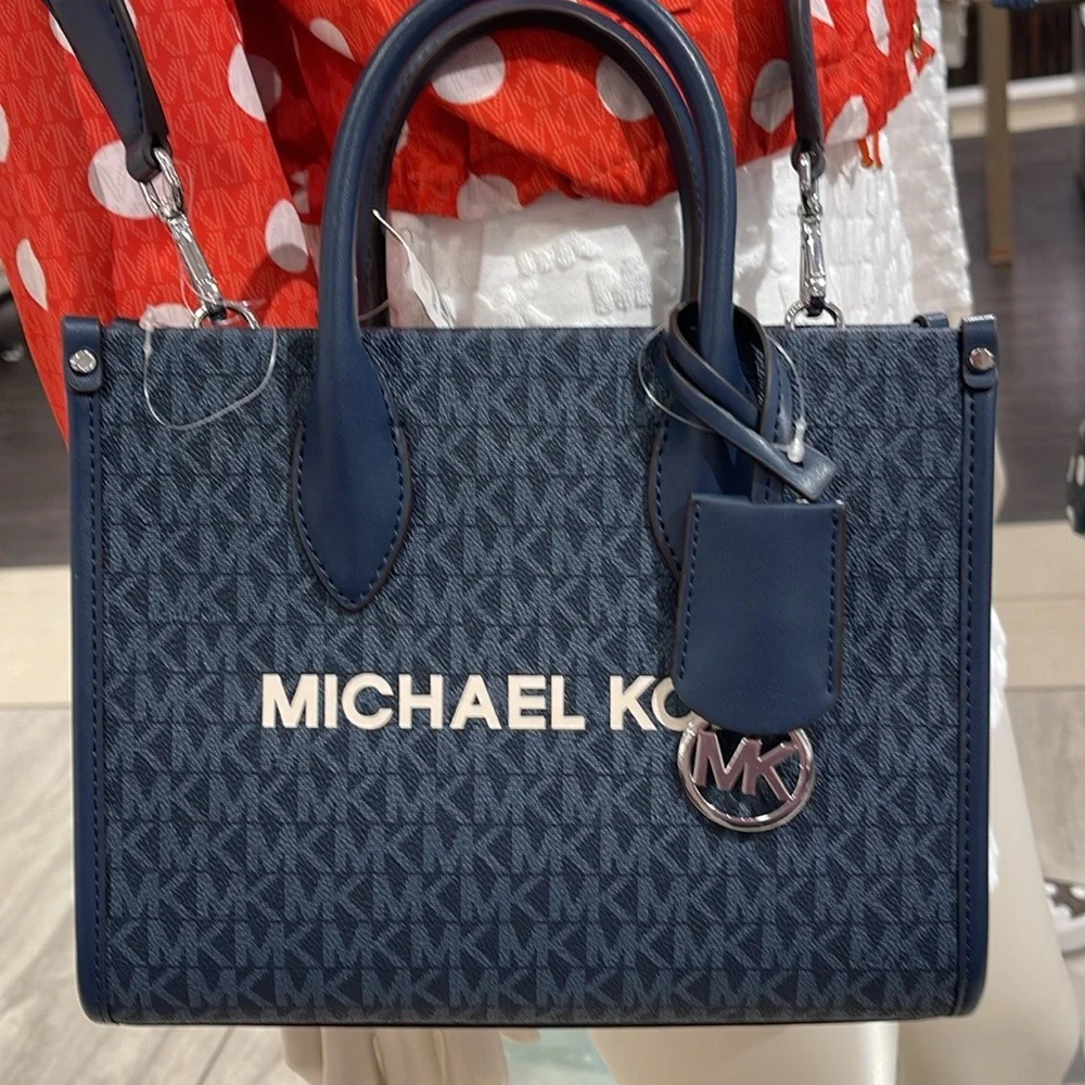 Michael Kors Mirella Small Signature Logo Crossbody Bag
Admiral 
NWT - Picture 2 of 16